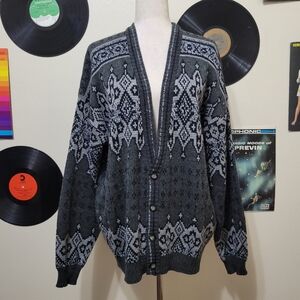 Michael Gerald | Vintage Patterned Cardigan